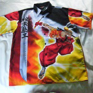 DTEK Vintage 90s Men's Anime Shirt
